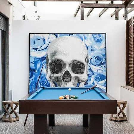 Apartmán Apartment With A Terrace And Snooker